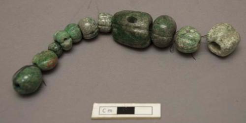 Jadeite beads