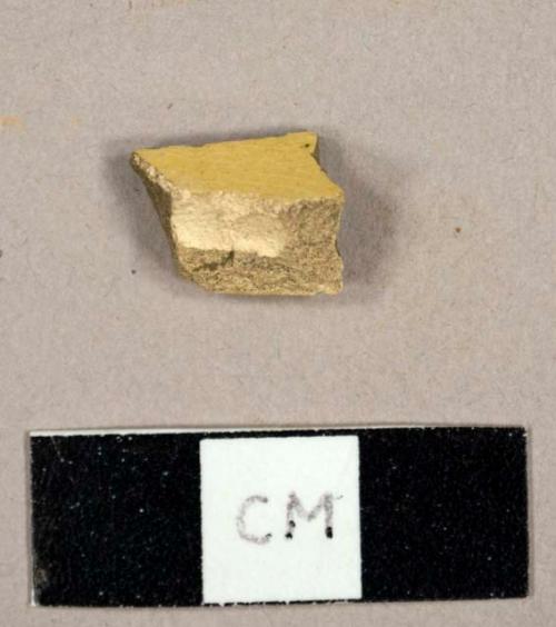 Yellow ware sherd