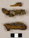 Nails and nail fragments, including one possible T-headed nail