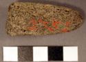 "medicine" stone (haury), elongated conical shaped piece - vesicular igneous - 4