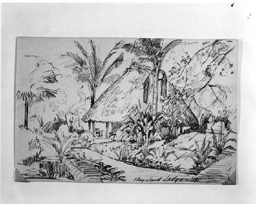 Sketch of CIW headquarters at Telchaquillo