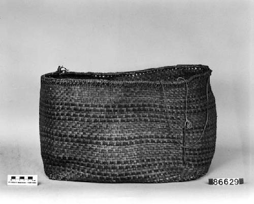 Woven cedar bark bag