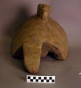 Fragments of carved stone bowls