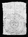 Manuscript on parchment, reproduction of the Veytia calender wheel.