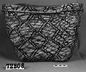 Burden basket from the collection of G.T. Emmons. Coiled, imbricated.