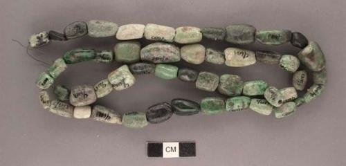 Jadeite beads