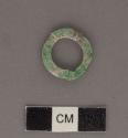 Small flat jade ring -diam. 18 mm.