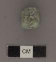 Spheroid jadeite bead - max diam. 16 mm. x 14.5 mm.