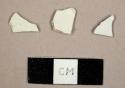 Whiteware sherds