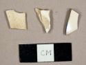 Whiteware sherds