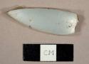 20th century plastic spoon bowl fragment