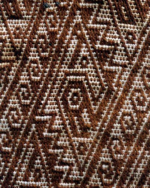 Bag, warp-patterned