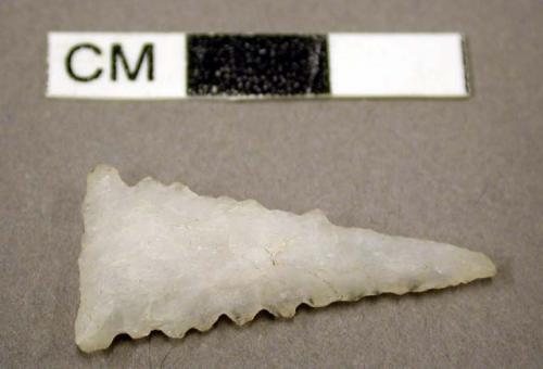 Stone projectile point