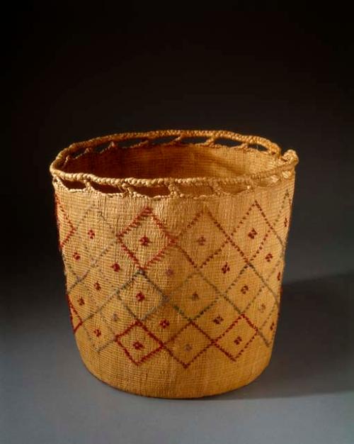 Cylindrical basket