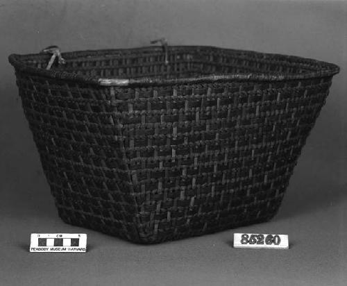 Clam basket and carrying band