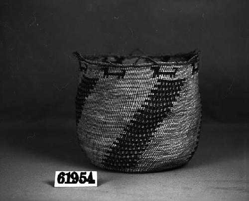 Bird cage woven basket