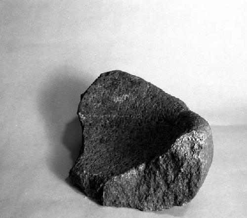 Stone metate fragment