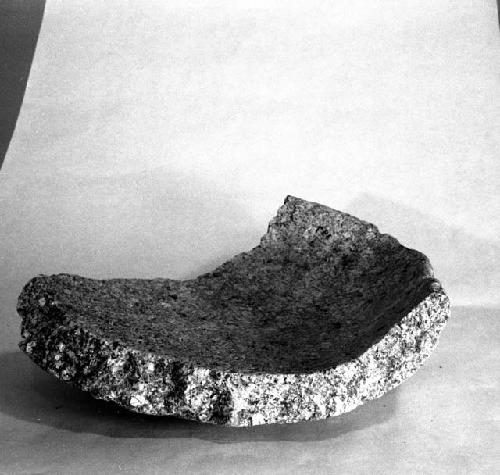 Stone bowl fragment