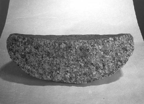 Stone metate fragment