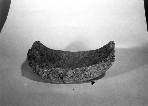 Stone bowl fragment