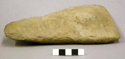 Ground stone axe