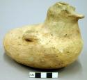 Plain pottery duck pot