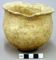 Plain pottery jar