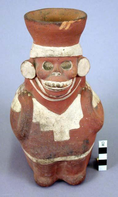 Mochica Period death head jar