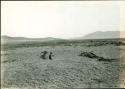 Scan of photograph from Judge Burt Cosgrove photo album. Oct.Nov.1933 Pendleton Ruin.Trenching for walls in West House.