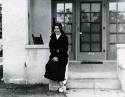 Scan of photograph from Judge Burt Cosgrove photo album.Mrs.C.B (Mildred) Cosgrove, Tucson Ariz. Nov 1931