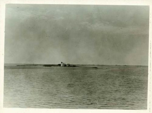 Scan of photograph from Judge Burt Cosgrove photo album.  July 1931 Lighthouse Provincetown Mass.