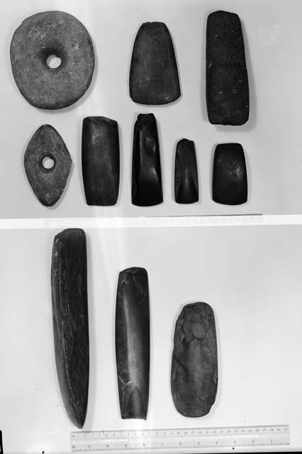 11 stone implements