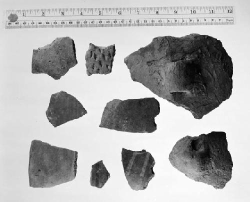 9 Neolithic sherds