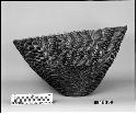 Mush or cooking bowl from a collection through G. Nicholson. Coiled.