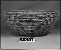 Mush or cooking bowl collected by unknown. Coiled, bundle foundation.