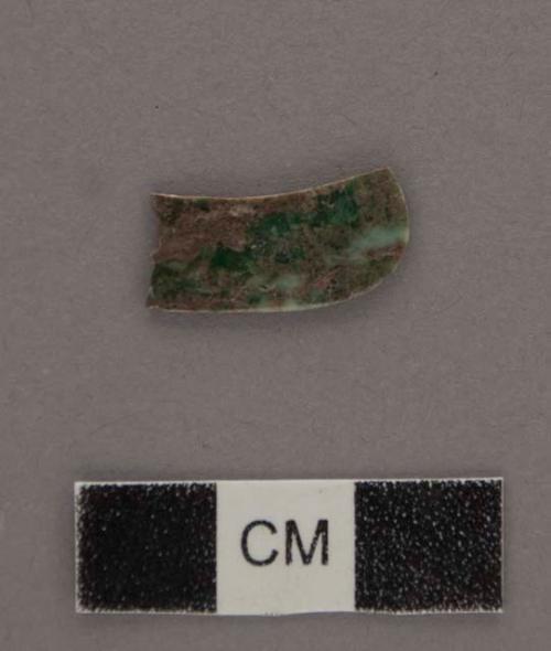 Fragments of jadeite ornament