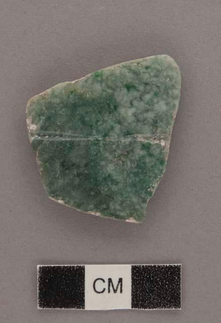 Worked Jadeite - fragment