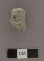 Fragment of jade human head- Thickness 14mm. max; width 15.5mm. max