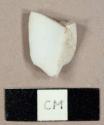 English porcelain base sherd to a plate