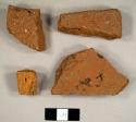 Brick fragments, including possible brick tiles