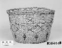 Cylindrical basket from unknown collection and dated 1900 in acquistition