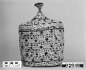 Lidded basket from the collection of T.A. Jaggar, Jr., 1907