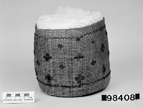 Body of lidded basket from the collection of G.F. Willey, 1906-7