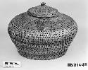 Lidded jar from the C.A. Weare collection