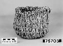 Tule basket from the collection of G. Nicholson and C. Hartman