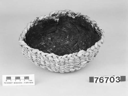 Tule basket, from the collection of G. Nicholson and C. Hartman