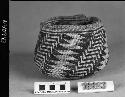 Storage or trinket basket from the collection of G. Nicholson and C. Hartman