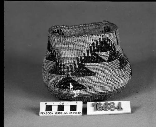 Storage or trinket basket. From the collection of G. Nicholson and C. Hartman