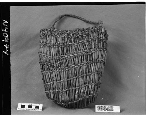 Tule bag, from the collection of G. Nicholson and C. Hartman.