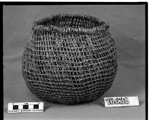 Utility basket from the collection of G. Nicholson and C. Hartman